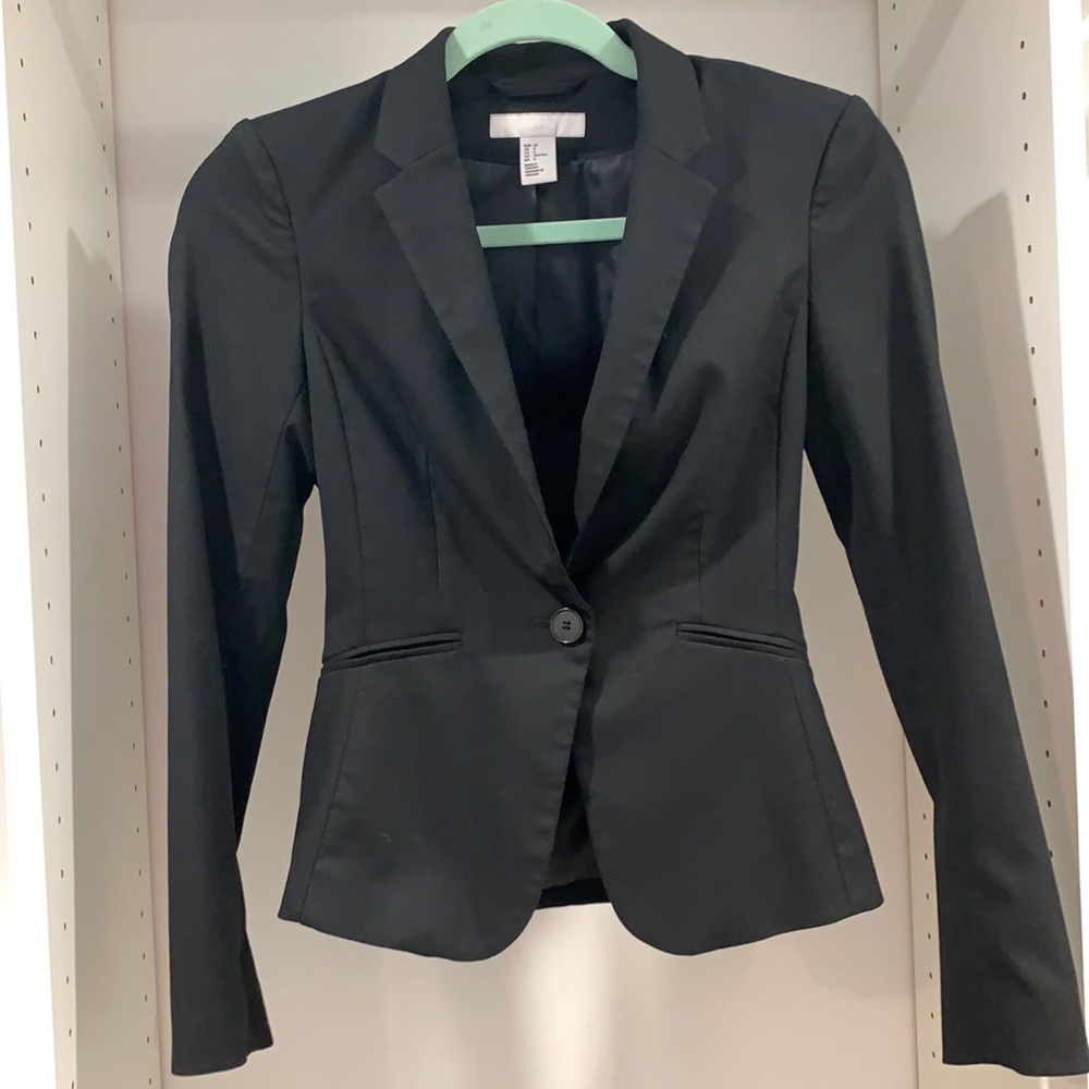 black blazer